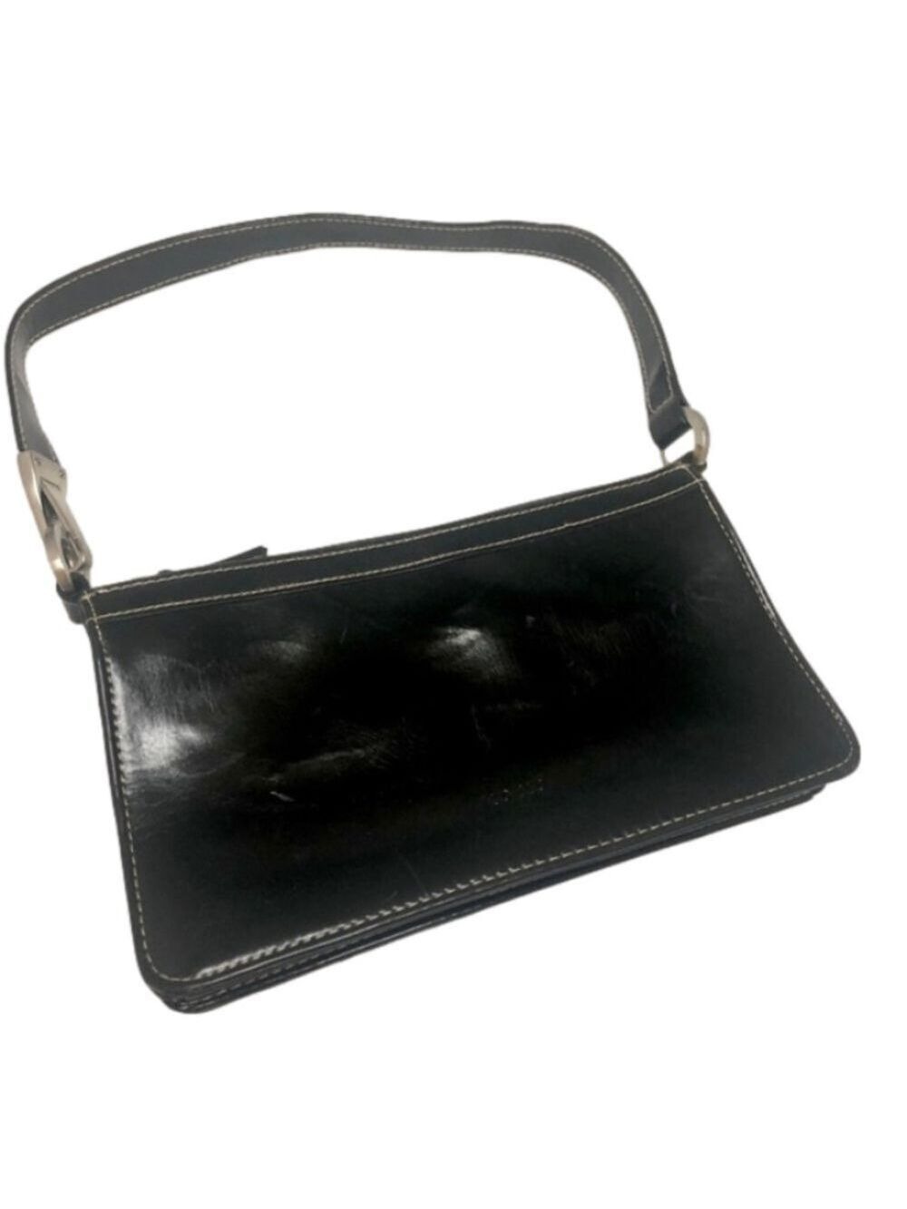 Xoxo small handbag with brushed silver hardware